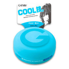 Gatsby Moving Rubber Cool Wet (Blue) Hair Wax 80g