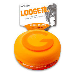 Gatsby Moving Rubber Loose Shuffle (Orange) Hair Wax 80g