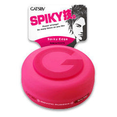 Gatsby Moving Rubber Spiky Edge (Pink) Hair Wax 80g